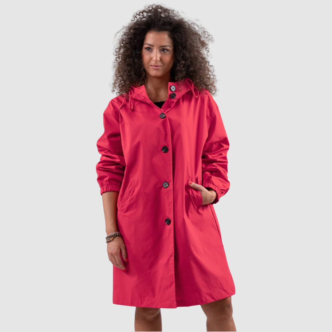 Lucie – Moderná oversize nepremokavá bunda