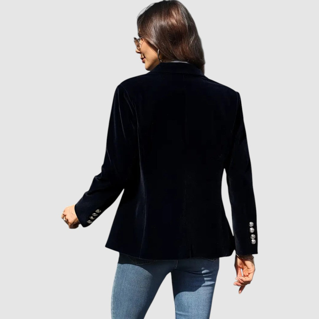 Natálie – Elegantná zamatová bunda