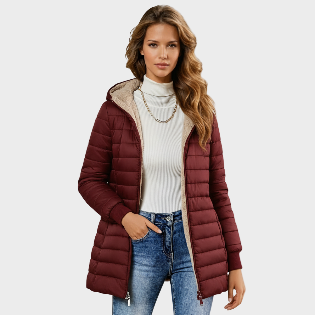 Michèle – Dlhý, nepremokavý a elegantný kabát