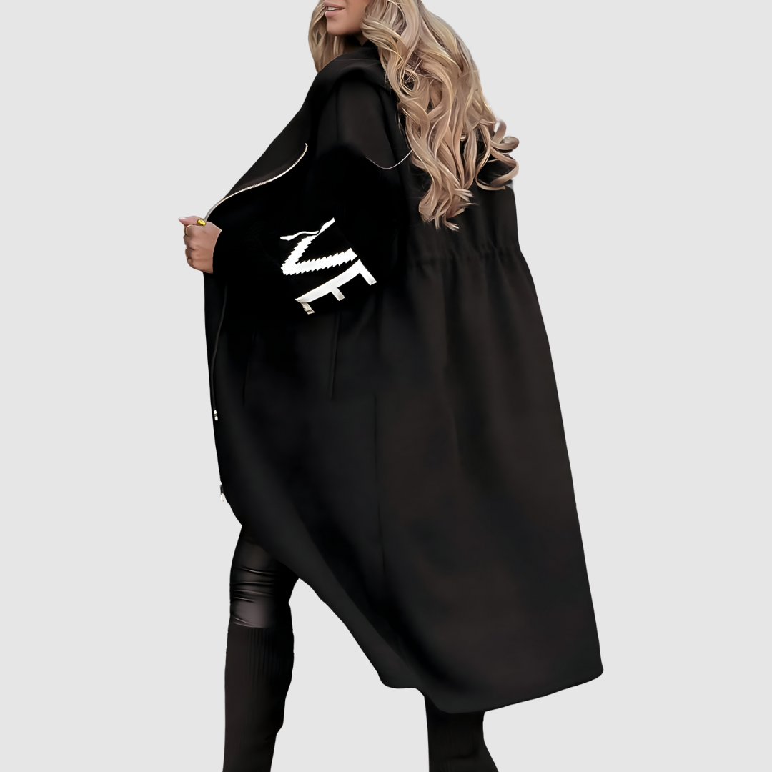 Lucie – Elegantný kabát s kapucňou