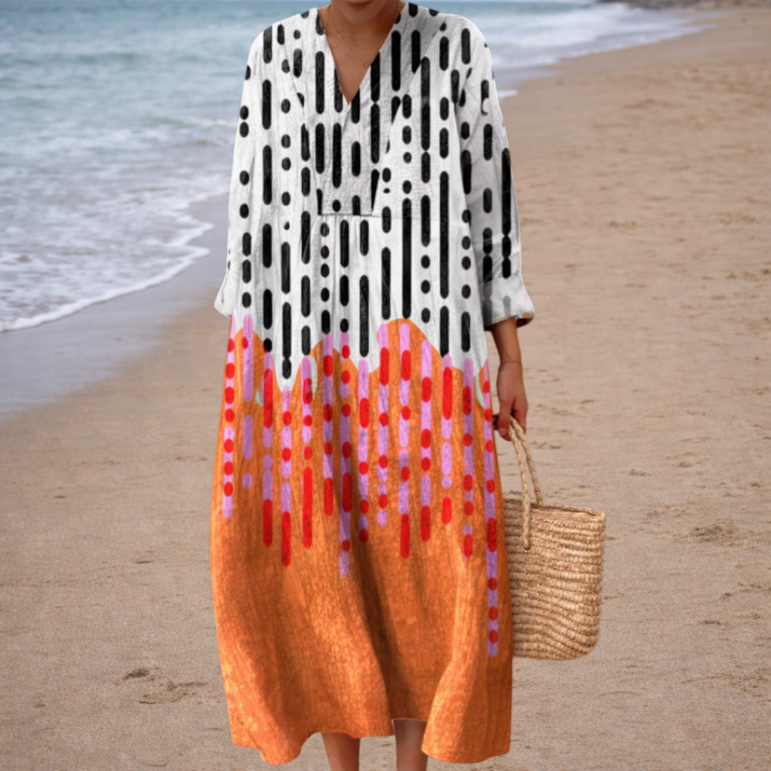 Gisèle | Elegantné geometrické šaty