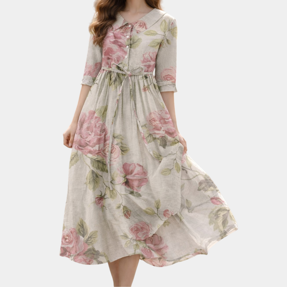 Helena | Vintage kvetované šaty
