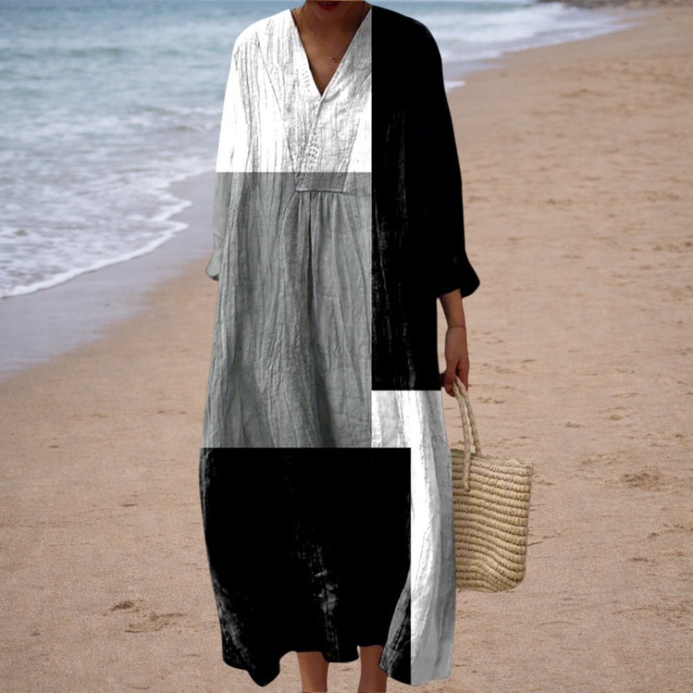 Aurore | Elegantné geometrické šaty