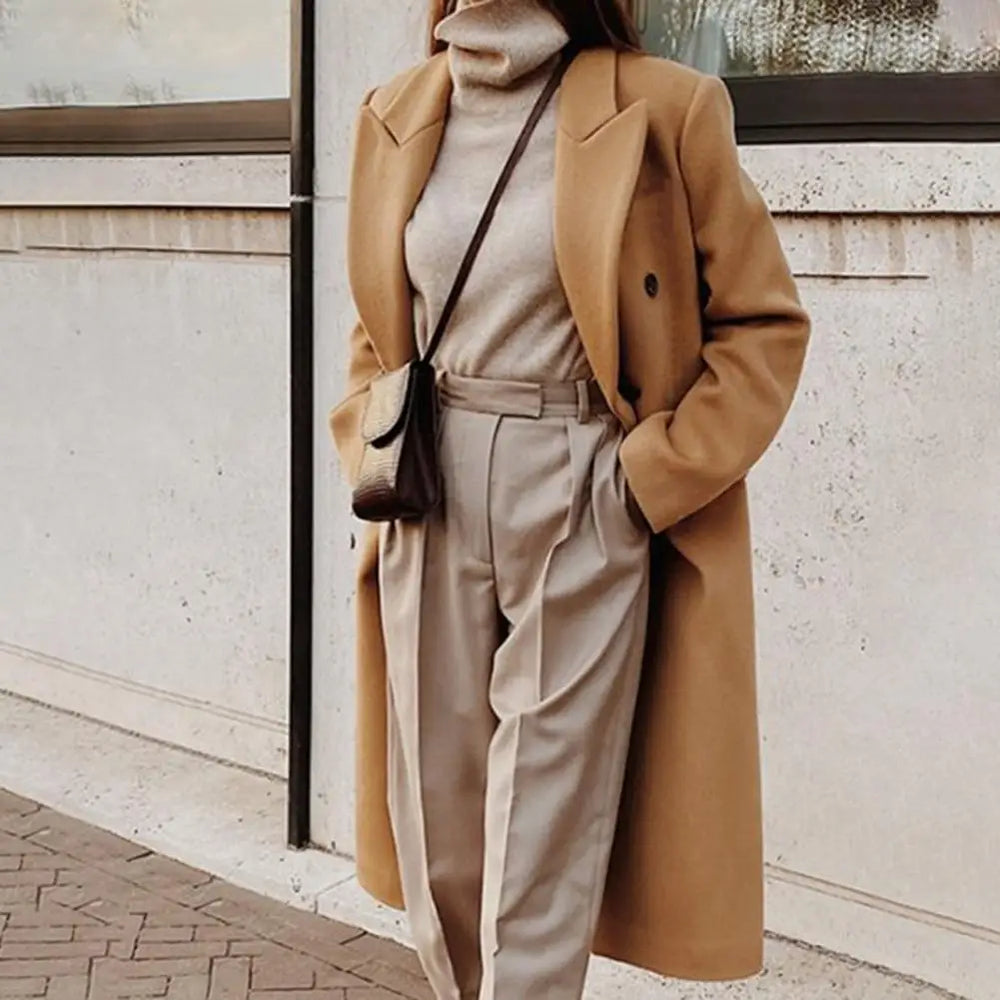 Jacquelyn | Dvojradový trenčkot