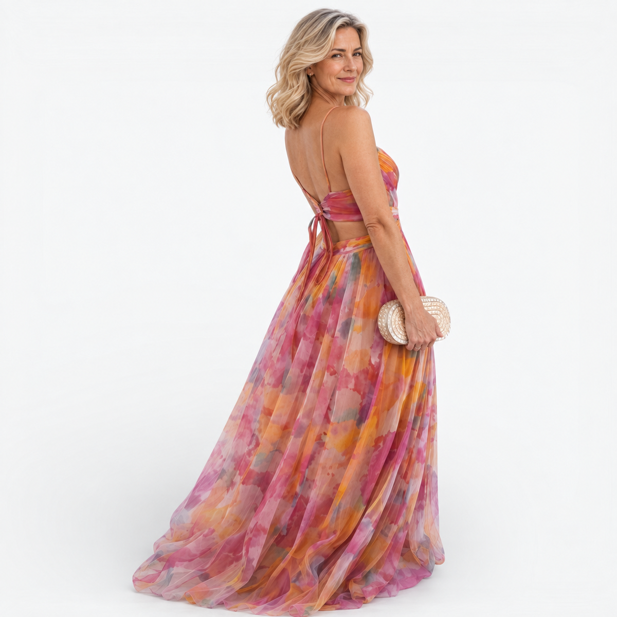 Giselle – oranžová zozadu